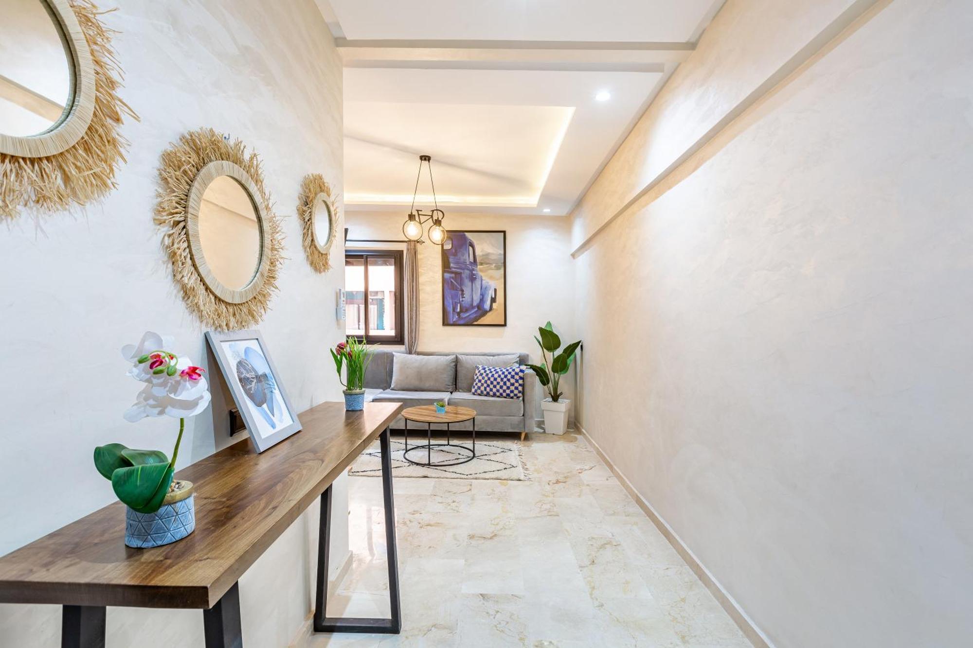 Magnificent Apartment In Gueliz - 100% Equipped Марракеш Экстерьер фото